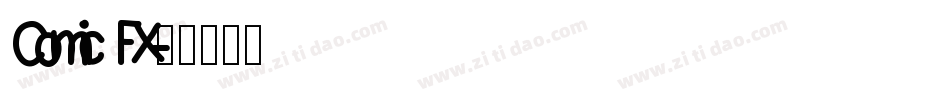 Comic FX字体转换